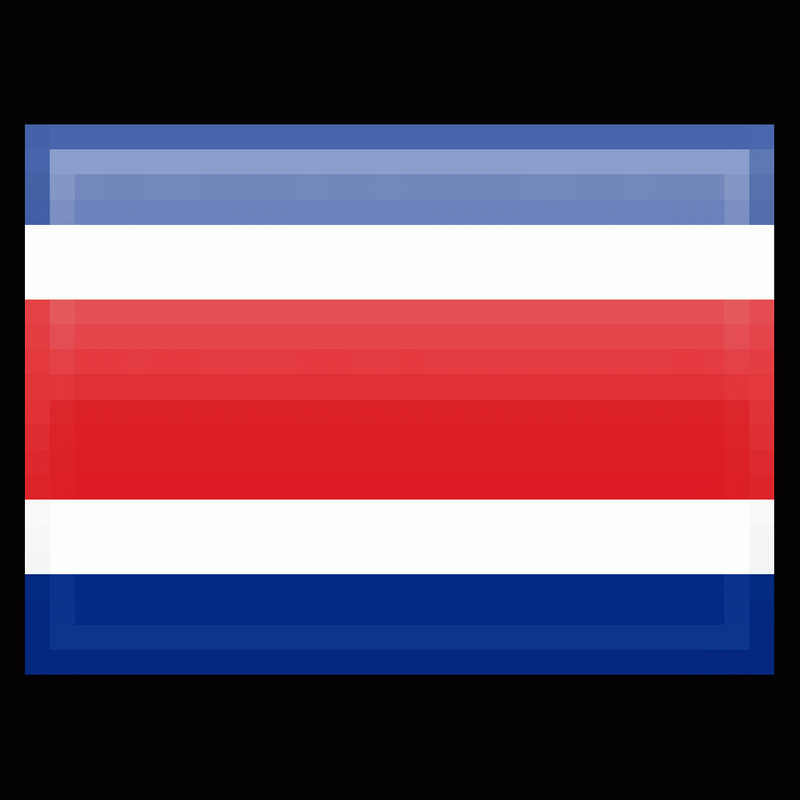 コスタリカ共和国の国旗