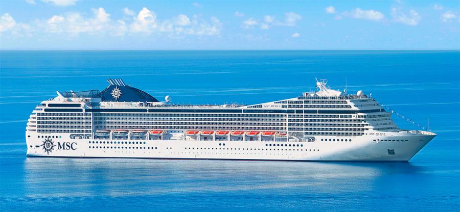 【オンライン予約可】MSCムジカ号で行く 地中海クルーズ 7泊8日 -アレシフェ発(スペイン)チビタベッキア/ローマ着(イタリア)-