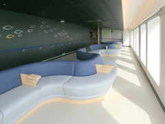 名門大洋フェリー 展望ラウンジ