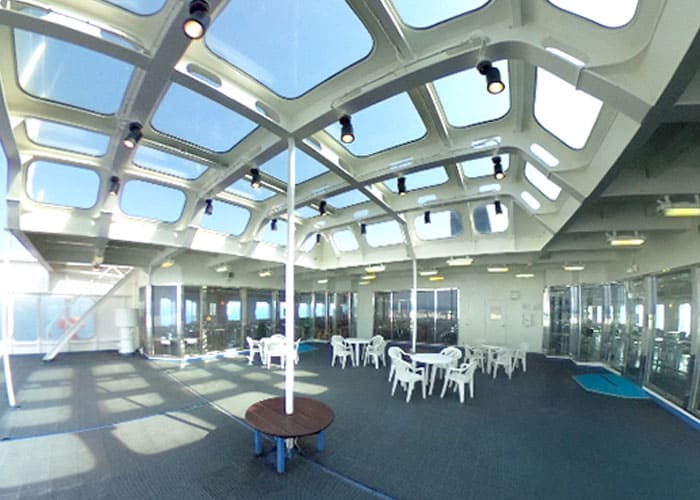 新日本海フェリー オープンデッキ