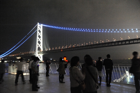 ジャンボ―フェリー 展望デッキ