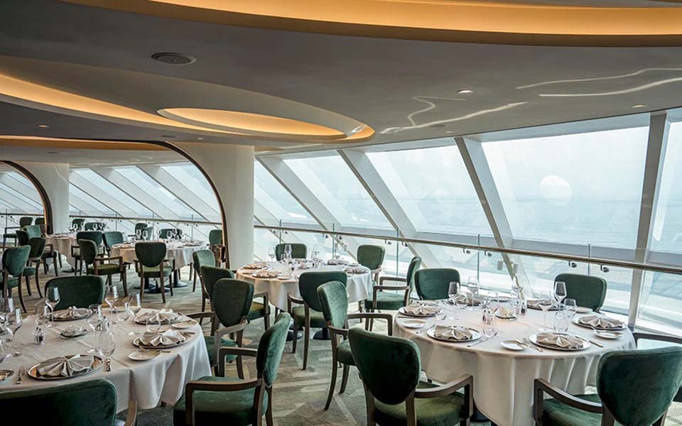 MSC Yacht Club restaurant
