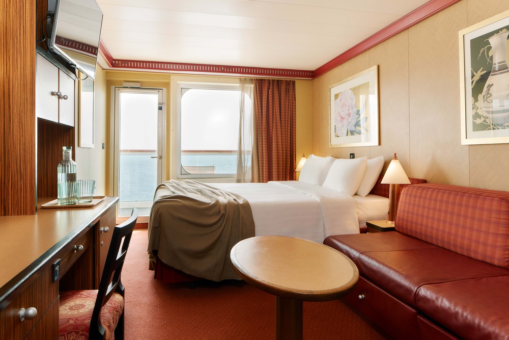 海側バルコニー