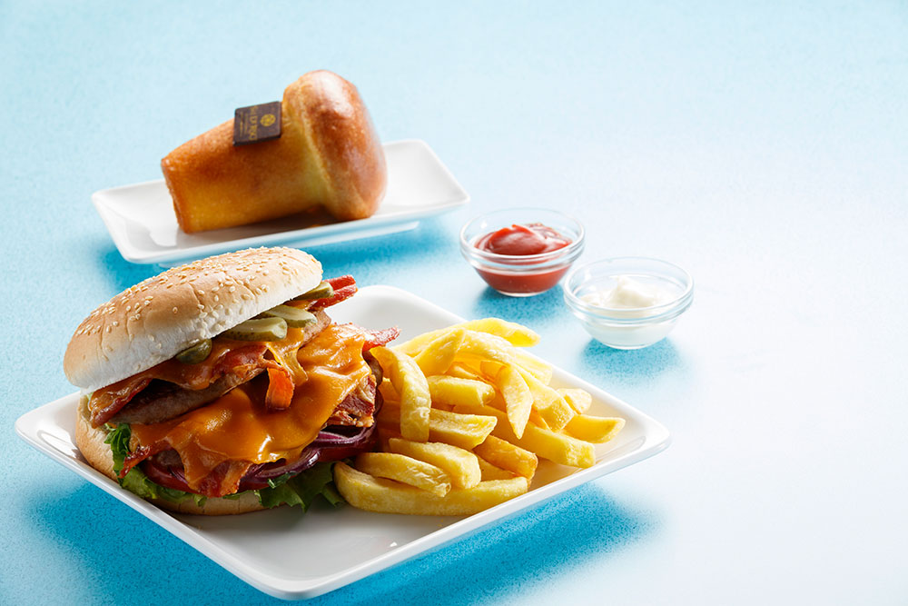 The salty beach burger mix