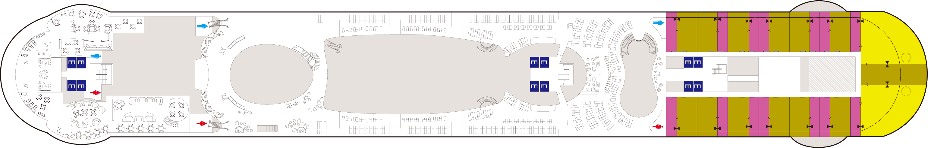 ディズニードリーム ディズニークルーズ のクルーズ客船紹介 ベストワンクルーズ 船旅専門旅行会社