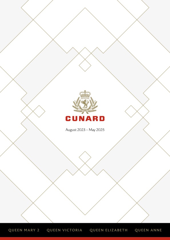 クイーン・エリザベスのパンフレット