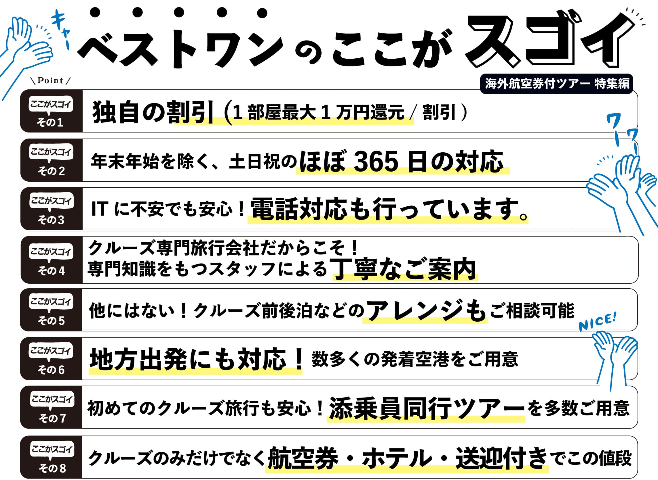 ベストワンのここがスゴイ