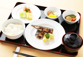 豊富な日本食メニュー