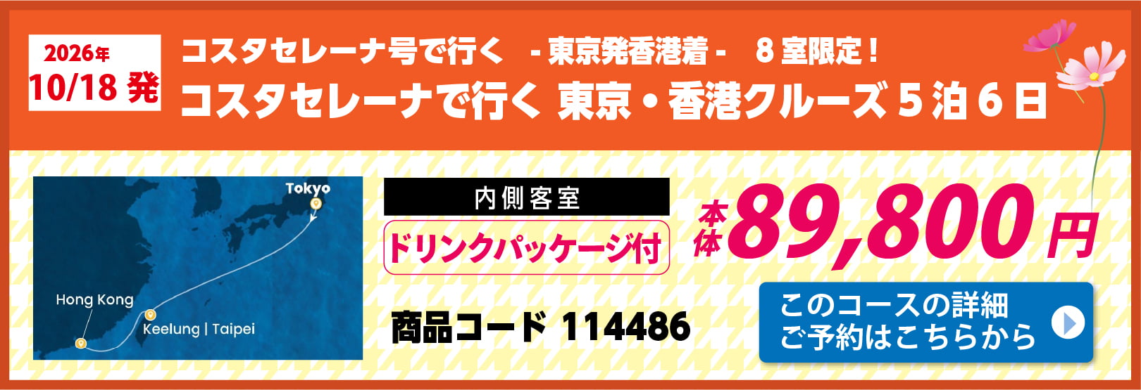 コスタクルーズピックアップ