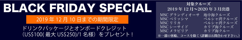 BLACK FRIDAY SPECIAL!!!12月10日までの限定☆